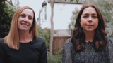 An image of Dr Louise Durrant and Sarah Coe, who are featured in the video